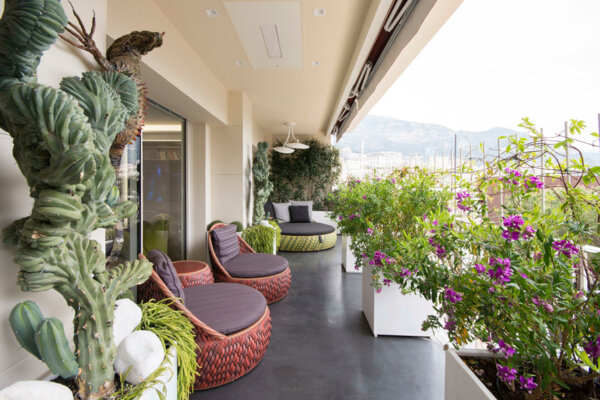 MONACO PORT HERCULE RUSCINO 4 PIECES AVEC UNE VUE SUR LE PORT